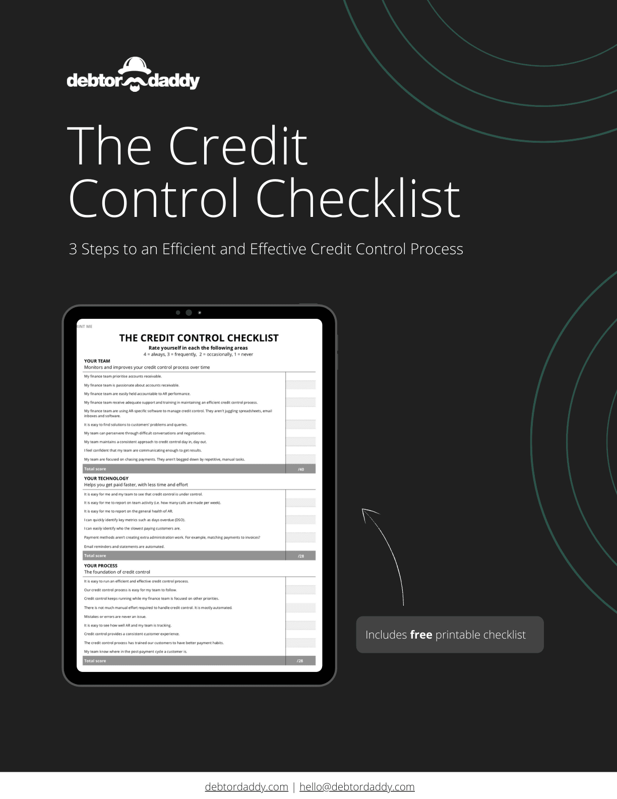 Copy of The Credit Control Checklist