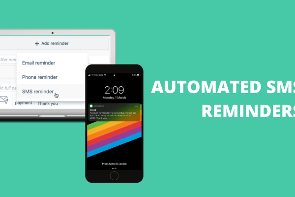Automated SMS reminders – Key benefits for AR
