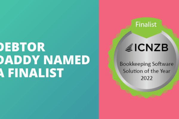 Debtor Daddy named Finalist in ICNZB Excellence Awards 2022